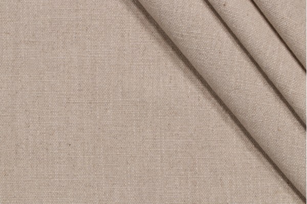 P Kaufmann Weathered Linen Woven Decorator Fabric in Natural