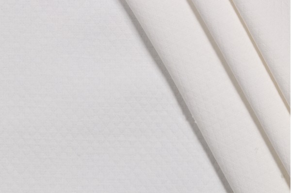 P Kaufmann Capser High Performance Matelasse Upholstery Fabric in Pearl 