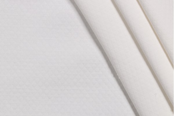 P Kaufmann Capser High Performance Matelasse Upholstery Fabric in Pearl 