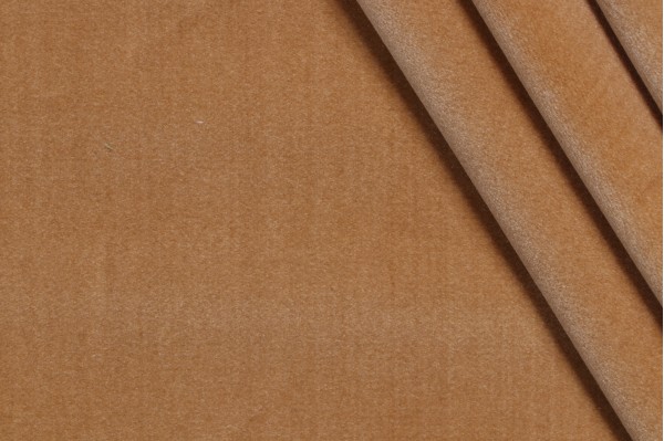 AbbeyShea Fancy Velvet Upholstery Fabric in 41-Nugget 