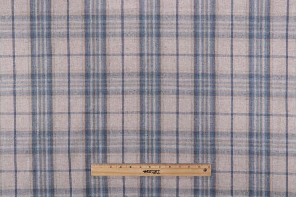 Sample of Hamilton Perth Woven Upholstery Fabric in Lake 