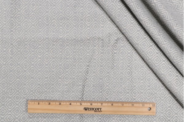 Thibaut Diamante W724101 Woven Chenille Upholstery Fabric in Pewter