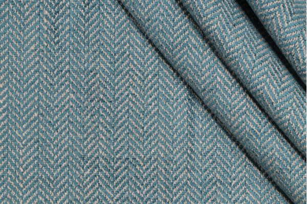 Thibaut Montebello W724139 Woven Chenille Upholstery Fabric in Peacock