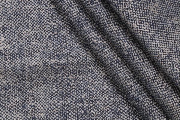 Thibaut Zara Texture W80005 Woven Solution Dyed Acrylic Outdoor Fabric in Indigo