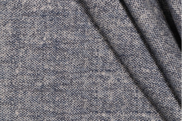 Thibaut Zara Texture W80005 Woven Solution Dyed Acrylic Outdoor Fabric in Indigo