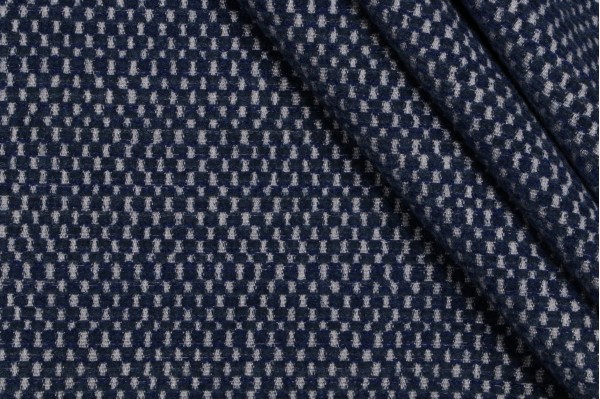 Thibaut Kenzie W80761 Woven Solution Dyed Acrylic Outdoor Fabric in Indigo