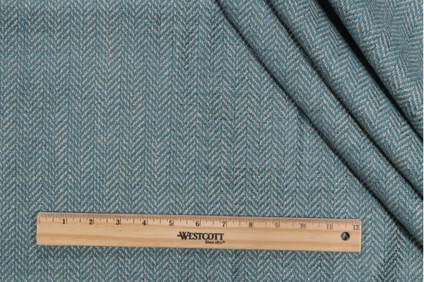 Thibaut Montebello W724139 Woven Chenille Upholstery Fabric in Peacock