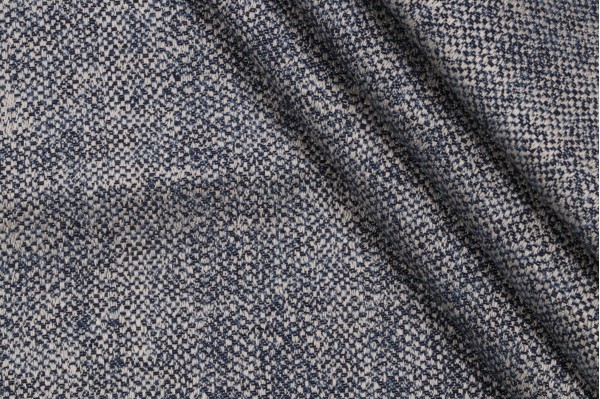 Thibaut Zara Texture W80005 Woven Solution Dyed Acrylic Outdoor Fabric in Indigo