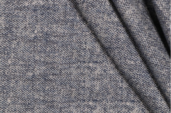 Thibaut Zara Texture W80005 Woven Solution Dyed Acrylic Outdoor Fabric in Indigo