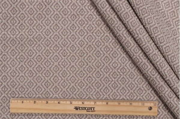 Thibaut Talisman W80535 Woven Solution Dyed Acrylic Chenille Outdoor Fabric in Taupe