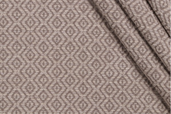 Thibaut Talisman W80535 Woven Solution Dyed Acrylic Chenille Outdoor Fabric in Taupe