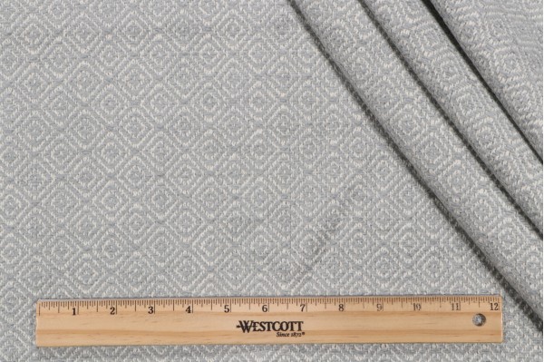 Thibaut Diamante W724101 Woven Chenille Upholstery Fabric in Pewter