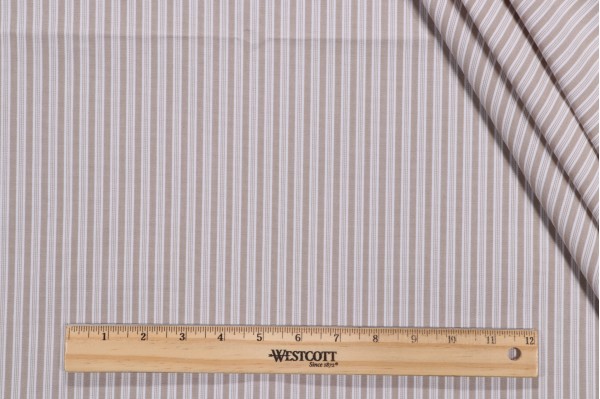 Thibaut Derby Ticking W80091 Woven Decorator Fabric in Linen