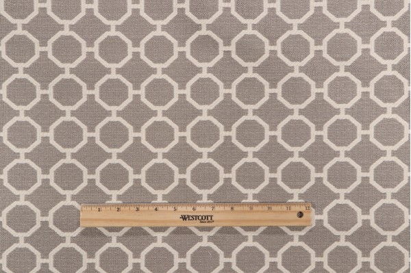 Anna French Octavio W79659 Woven Upholstery Fabric in Sterling Grey for Thibaut