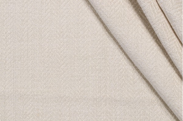 Thibaut Montebello W724128 Woven Chenille Upholstery Fabric in Whisper White