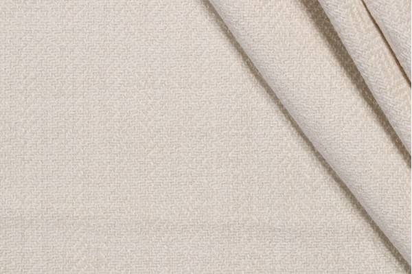 Thibaut Montebello W724128 Woven Chenille Upholstery Fabric in Whisper White