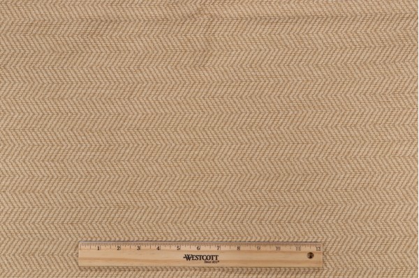 Thibaut Hempstead Herringbone W72972 Woven Upholstery Fabric in Straw