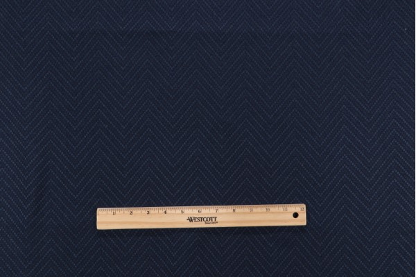 Thibaut Haven Herringbone W80008 Woven Solution Dyed Acrylic Outdoor Fabric in Navy