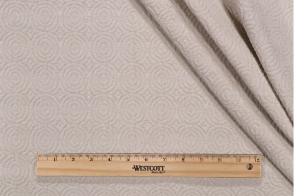 Thibaut Bounty W75717 Matelasse Upholstery Fabric in Flax