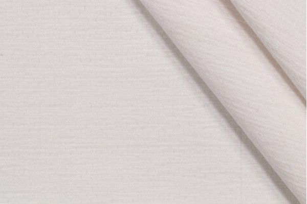 Thibaut Interlude W80063 Woven Solution Dyed Acrylic Chenille Outdoor Fabric in White