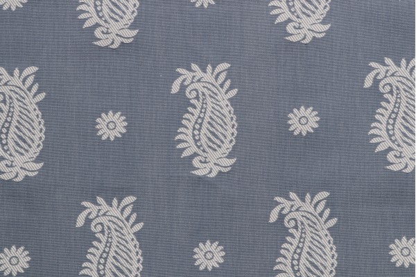 Click for 1.88 Yards Thibaut Wharton Paisley W74134 Woven Upholstery Fabric in Blue Thibaut Wharton Paisley W74134 Woven Upholstery Fabric in Blue