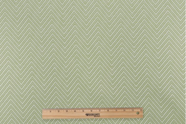 Thibaut Haven Herringbone W80011 Woven Solution Dyed Acrylic Outdoor Fabric in Kiwi