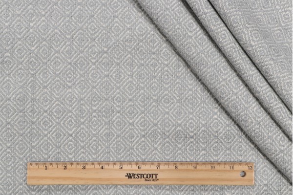 Click for 5.38 Yards Thibaut Diamante W724101 Woven Chenille Upholstery Fabric in Pewter Thibaut Diamante W724101 Woven Chenille Upholstery Fabric in Pewter