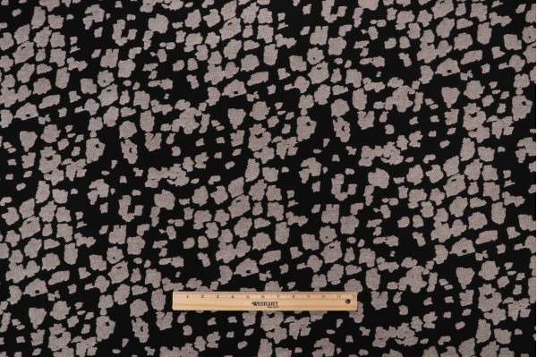 Sunbrella Senegal Woven Solution Dyed Acrylic Chenille Outdoor Fabric in Onyx