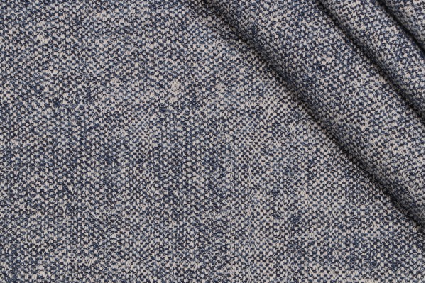 Anna French Zara Texture W80005 Woven Solution Dyed Acrylic Outdoor Fabric in Indigo for Thibaut