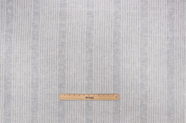 Thibaut Sheer Stripe AW2554 Woven Drapery Fabric in White