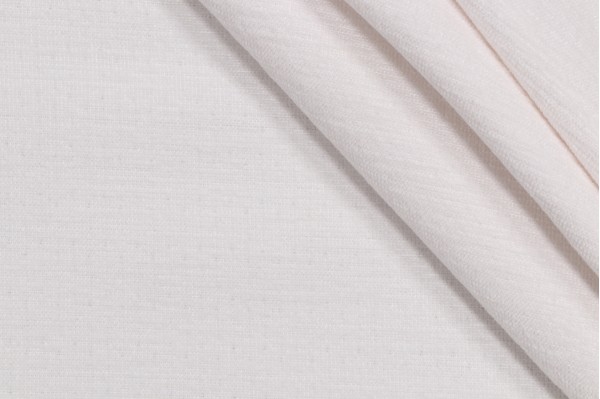 Thibaut Interlude W80063 Woven Solution Dyed Acrylic Chenille Outdoor Fabric in White