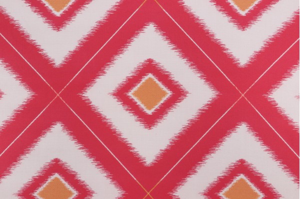 Thibaut Delray Diamond W80580 Woven Solution Dyed Acrylic Outdoor Fabric in Watermelon