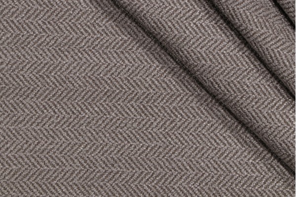 Thibaut Ellis Herringbone W72953 Woven Upholstery Fabric in Smoke