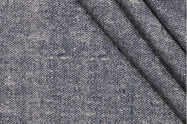 Thibaut Zara Texture W80005 Woven Solution Dyed Acrylic Outdoor Fabric in Indigo