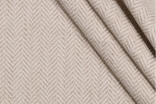 Thibaut Montebello W724135 Woven Chenille Upholstery Fabric in Flax