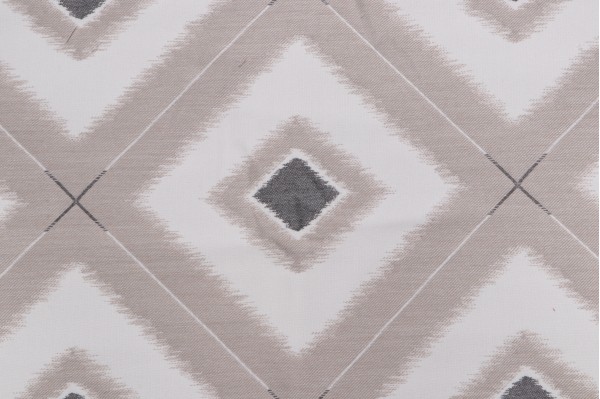 Thibaut Delray Diamond W80583 Woven Solution Dyed Acrylic Outdoor Fabric in Flax