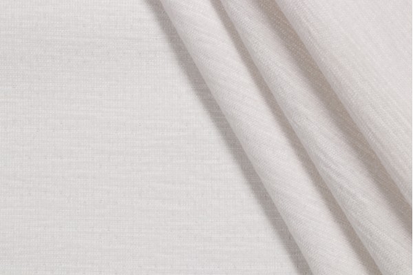 Thibaut Interlude W80063 Woven Solution Dyed Acrylic Chenille Outdoor Fabric in White