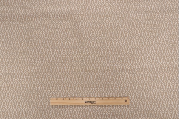 Thibaut Sumatra W74351 Woven Upholstery Fabric in Linen on Ivory