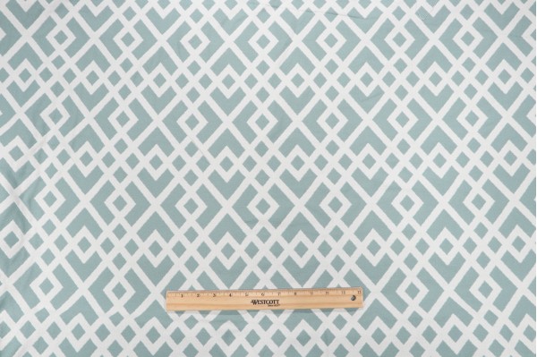 Thibaut Gabriel W8446 Woven Polyester Outdoor Fabric in Aqua