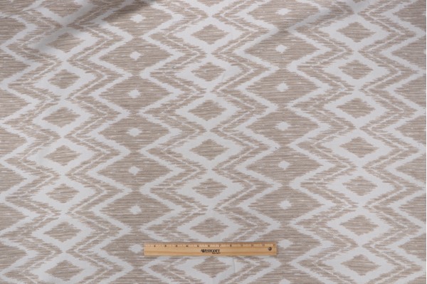 Thibaut Indira W80771 Woven Solution Dyed Acrylic Chenille Outdoor Fabric in Flax