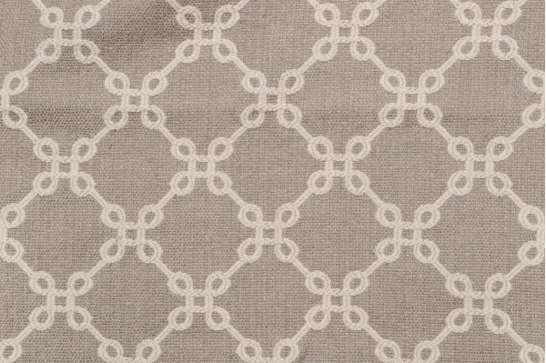 1 Yard Thibaut Bowen W7339 Woven Upholstery Fabric in Linen