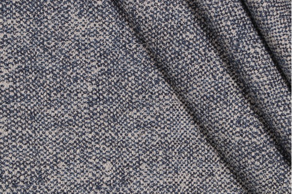 Thibaut Zara Texture W80005 Woven Solution Dyed Acrylic Outdoor Fabric in Indigo