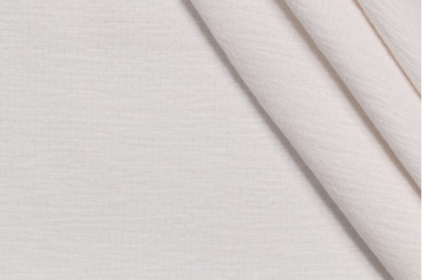 Thibaut Interlude W80063 Woven Solution Dyed Acrylic Chenille Outdoor Fabric in White