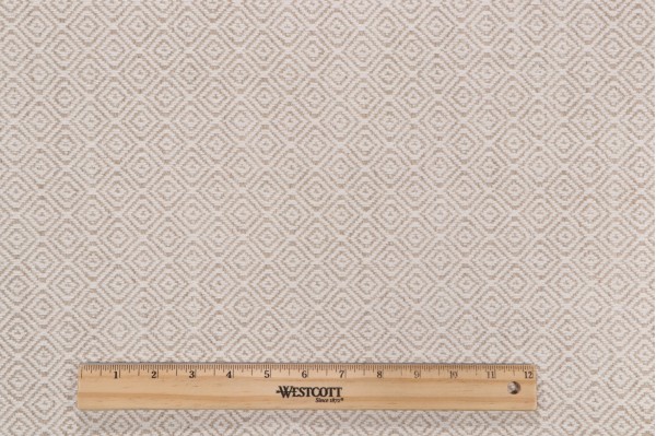 Anna French Diamante W724104 Woven Chenille Upholstery Fabric in Almond for Thibaut