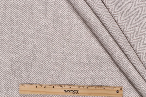 Thibaut Hollis Herringbone W80743 Woven Solution Dyed Acrylic Outdoor Fabric in Linen