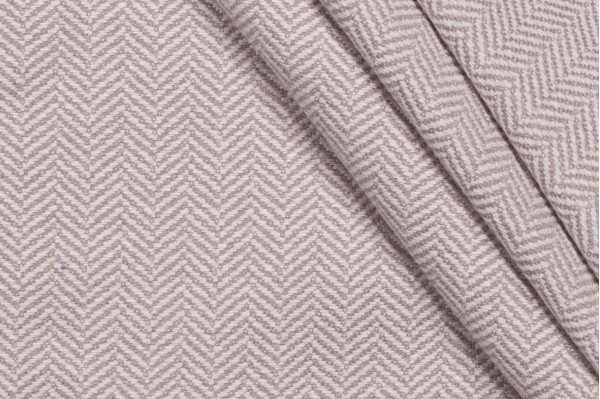 Thibaut Hollis Herringbone W80743 Woven Solution Dyed Acrylic Outdoor Fabric in Linen