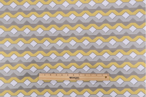 Thibaut Twisted Chain W77985 Woven Upholstery Fabric in Yellow