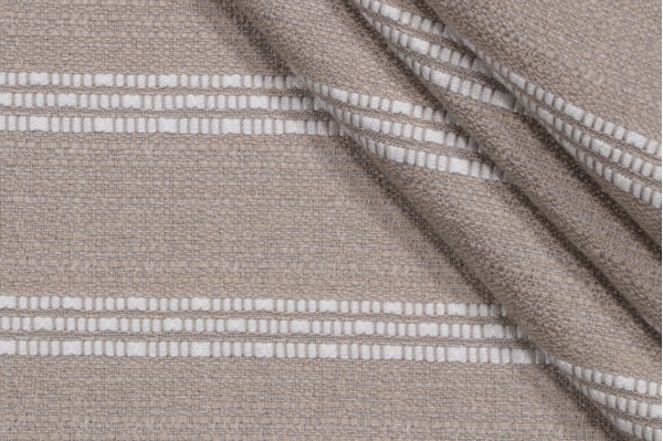 Thibaut Boardwalk W80555 Woven Solution Dyed Acrylic Outdoor Fabric in Linen
