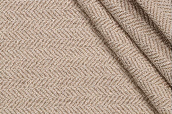 Thibaut Ellis Herringbone W72942 Woven Upholstery Fabric in Almond