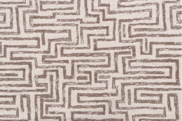 Amira 3531 Woven Chenille Upholstery Fabric in Linen 